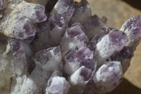 Natural Sugar Amethyst Clusters  x 2 From Zambia