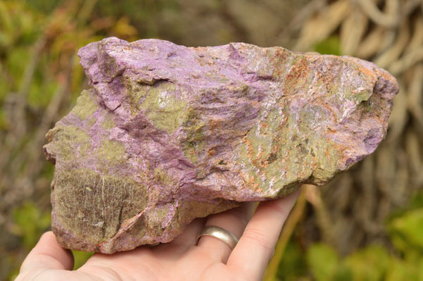 Natural Large Stichtite & Green Serpentine (Atlantisite) Specimens  x 2 From Barberton, South Africa - TopRock