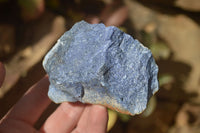 Natural Rough Dumortierite Pieces  x 12 From Mozambique