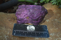 Natural Metallic Purpurite Cobbed Specimens  x 6 From Erongo, Namibia - Toprock Gemstones and Minerals 