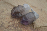 Natural Window Amethyst Crystal Specimens  x 12 From Chiredzi, Zimbabwe