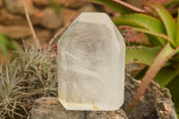 Polished Clear Quartz Crystal Points x 2 From Madagascar - TopRock