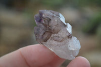 Natural Window Amethyst Crystal Specimens  x 12 From Chiredzi, Zimbabwe