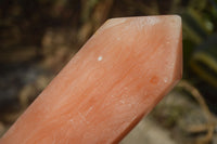 Polished Orange Twist Calcite Tower x 1 From Maevantanana, Madagascar