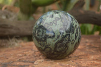 Polished Stromatolite / Kambamba Jasper Sphere  x 1 From Mahajanga, Madagascar - TopRock