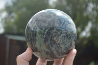 Polished Stromatolite / Kambamba Jasper Sphere  x 1 From Mahajanga, Madagascar - TopRock