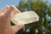 Polished Clear Quartz Crystal Points x 2 From Madagascar - TopRock