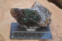 Natural Rare Ball Malachite On Drusy Quartz & Dolomite Matrix  x 2 From Kambove, Congo - Toprock Gemstones and Minerals 