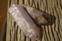 Natural Sceptre & Skeletal Amethyst Quartz Crystals  x 2 From Chiredzi, Zimbabwe