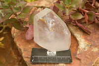 Polished Clear Quartz Crystal Points x 2 From Madagascar - TopRock