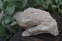 Natural Cascading White Phantom Quartz Clusters  x 3 From Luena, Congo - Toprock Gemstones and Minerals 