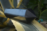 Polished Double Terminated Black Basalt Points  x 3 From Madagascar - Toprock Gemstones and Minerals 