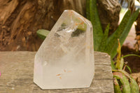 Polished Clear Quartz Crystal Points x 2 From Madagascar - TopRock