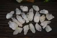 Natural Small Sugar Quartz Crystals x 35 From Madagascar