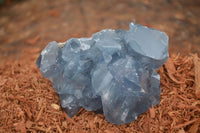 Natural Blue Celestite Crystal Specimens  x 3 From Sakoany, Madagascar - Toprock Gemstones and Minerals 