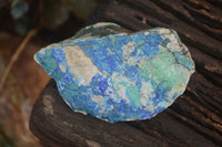 Natural Azurite & Malachite On Dolomite Specimens  x 12 From Southern Africa - Toprock Gemstones and Minerals 