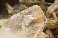 Polished Clear Quartz Crystal Points x 2 From Madagascar - TopRock