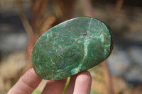 Polished Green Verdite Free Forms x 6 From Zimbabwe