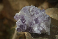 Natural Sugar Amethyst Clusters  x 4 From Solwezi, Zambia