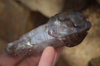 Natural Sceptre & Skeletal Amethyst Quartz Crystals  x 2 From Chiredzi, Zimbabwe