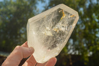 Polished Clear Quartz Crystal Points x 2 From Madagascar - TopRock