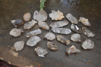 Natural Clear Brandberg Quartz Crystals x 35 From Brandberg, Namibia