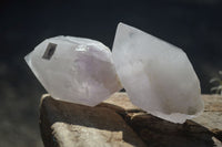 Natural Large Brandberg Amethyst Quartz Crystals x 6 From Brandberg, Namibia