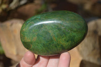 Polished Green Verdite Free Forms x 6 From Zimbabwe