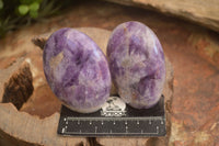 Polished  Dream Amethyst Standing Free Forms x 6 From Madagascar