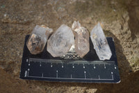 Natural Clear Brandberg Quartz Crystals x 35 From Brandberg, Namibia