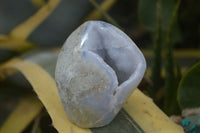 Polished Blue Lace Agate Standing Free Forms  x 3 From Nsanje, Malawi - Toprock Gemstones and Minerals 