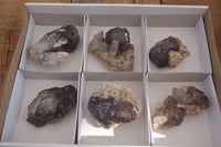 Natural Large Window Amethyst Crystal Specimens  x 6 From Chiredzi, Zimbabwe