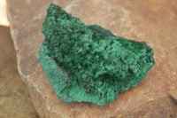 Natural Chatoyant Silky Malachite Specimens  x 4 From Kasompe, Congo