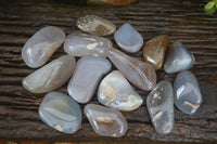 Polished Agate Chalcedony Tumble Stones x 20 From Madagascar