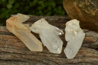 Natural Small Mixed Quartz Clusters & Crystals  x 24 From Madagascar - TopRock