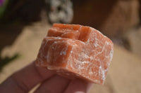 Natural New Sunset Orange Calcite Specimens  x 24 From Spitzkop, Namibia - Toprock Gemstones and Minerals 