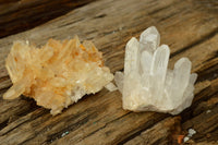 Natural Small Mixed Quartz Clusters & Crystals  x 24 From Madagascar - TopRock