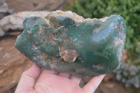 Polished One Side Polished Emerald Mtorolite Plates  x 3 From Zimbabwe - Toprock Gemstones and Minerals 