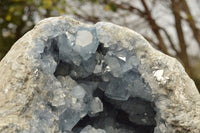 Natural Extra Large Blue Celestite Geode With Cubic Crystals  x 1 From Sakoany, Madagascar - TopRock