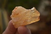 Natural Honey Aragonite Etched & Cobbed Pieces  x 35 From Namibia