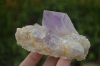 Natural Jacaranda Amethyst Clusters  x 3 From Mumbwa, Zambia - Toprock Gemstones and Minerals 