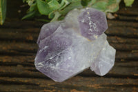 Natural Jacaranda Amethyst Clusters  x 3 From Mumbwa, Zambia - Toprock Gemstones and Minerals 