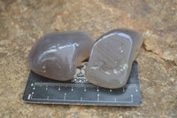 Polished Agate Chalcedony Tumble Stones x 20 From Madagascar