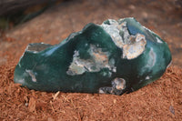 Polished One Side Polished Emerald Mtorolite Plates  x 3 From Zimbabwe - Toprock Gemstones and Minerals 