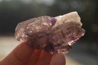 Natural Window Amethyst Crystal Specimens  x 6 From Chiredzi, Zimbabwe