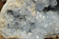 Natural Extra Large Blue Celestite Geode With Cubic Crystals  x 1 From Sakoany, Madagascar - TopRock