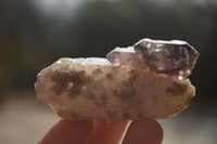 Natural Window Amethyst Crystal Specimens  x 6 From Chiredzi, Zimbabwe