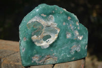 Polished One Side Polished Emerald Mtorolite Plates  x 3 From Zimbabwe - Toprock Gemstones and Minerals 