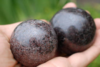 Polished Small Specular Gemmy Garnet Spheres x 9 From Madagascar - TopRock