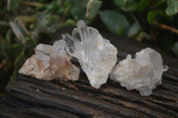 Natural Small Quartz Clusters  x 35 From Madagascar